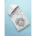 thumbnail image 3 of A Lion Head Symbol Hoodie Men -Image by Shutterstock, Male Large, 3 of 4
