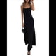 thumbnail image 2 of Vestido Básico de Estar por Casa para Mujer, Elegante, Sin Mangas, con Espalda Descubierta, Acanalado, Ajustado y Maxivestido. Negro M, 2 of 10