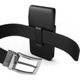thumbnail image 6 of Case Belt Clip for Kyocera DuraForce Pro 2, DuraSport 5G - Leather Holster Cover Pouch Vertical Carry for Kyocera DuraForce Pro 2, DuraSport 5G, 6 of 7
