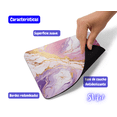 thumbnail image 5 of Mouse Pad SVART de Superficie Suave, base antideslizante, con diseño orginal de Estilo Marmol, Diseño 8, 22*18 cm, 5 of 5