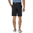 thumbnail image 2 of Haggar Men's Big and Tall Cool 18 Pro Classic Fit Stretch Flat Front Short, Black, 60, 2 of 7