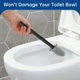 thumbnail image 6 of RV Toilet Bowl Brush - Silicone Bristles, Gentle on Toilets | Wall-Mounted for RVs, Trailers, Campers | Anti-Roll, Anti-Drip Design for Travel-Friendly Convenience, 6 of 7