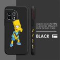 thumbnail image 3 of Case For Oneplus 5 6 9 9R 8 8T 7 7T A3 2 2V NORD 3 2 Lite Pro Simple Liquid Silicone Case Funny The S-Simpsons, 3 of 5