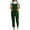 Green, variant on Abomasnow Jumpsuits for Women Adjustable Spaghetti Strap Straight Long Pants Rompers Lightweight Non-See-Through Overalls with Pockets