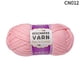 thumbnail image 1 of Nvzi Hilo de 50 g para crochet, hilo suave, hilo de crochet, hilo de mezcla de nailon, algodón y acrílico, hilo de tejer para muñecas, cestas, bolsos, sombreros, mantas, rosa, 1 of 4
