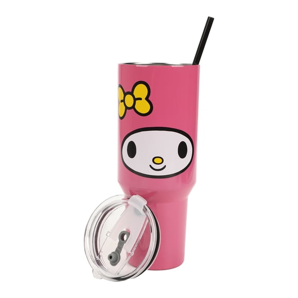 Hello Kitty x Friends My Melody 40 oz Stainless Steel Tumbler with Handle and Straw