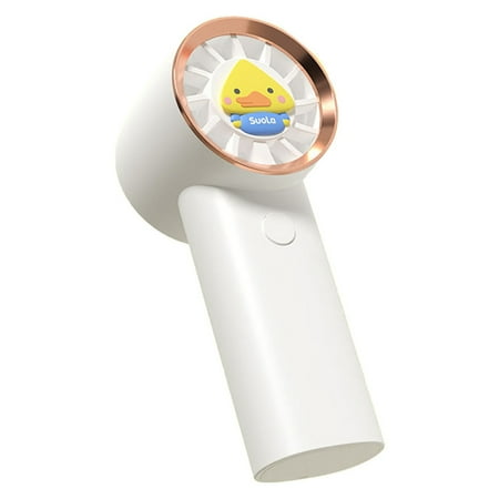 

USB Portable Handheld Fan Small Operated Rechargeable Personal Fan 3 Speeds