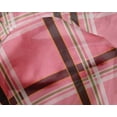 thumbnail image 4 of oneOone Silk Tabby Peach Fabric Madras Check Craft Projects Decor Fabric Printed By The Yard 42 Inch Wide, 4 of 4