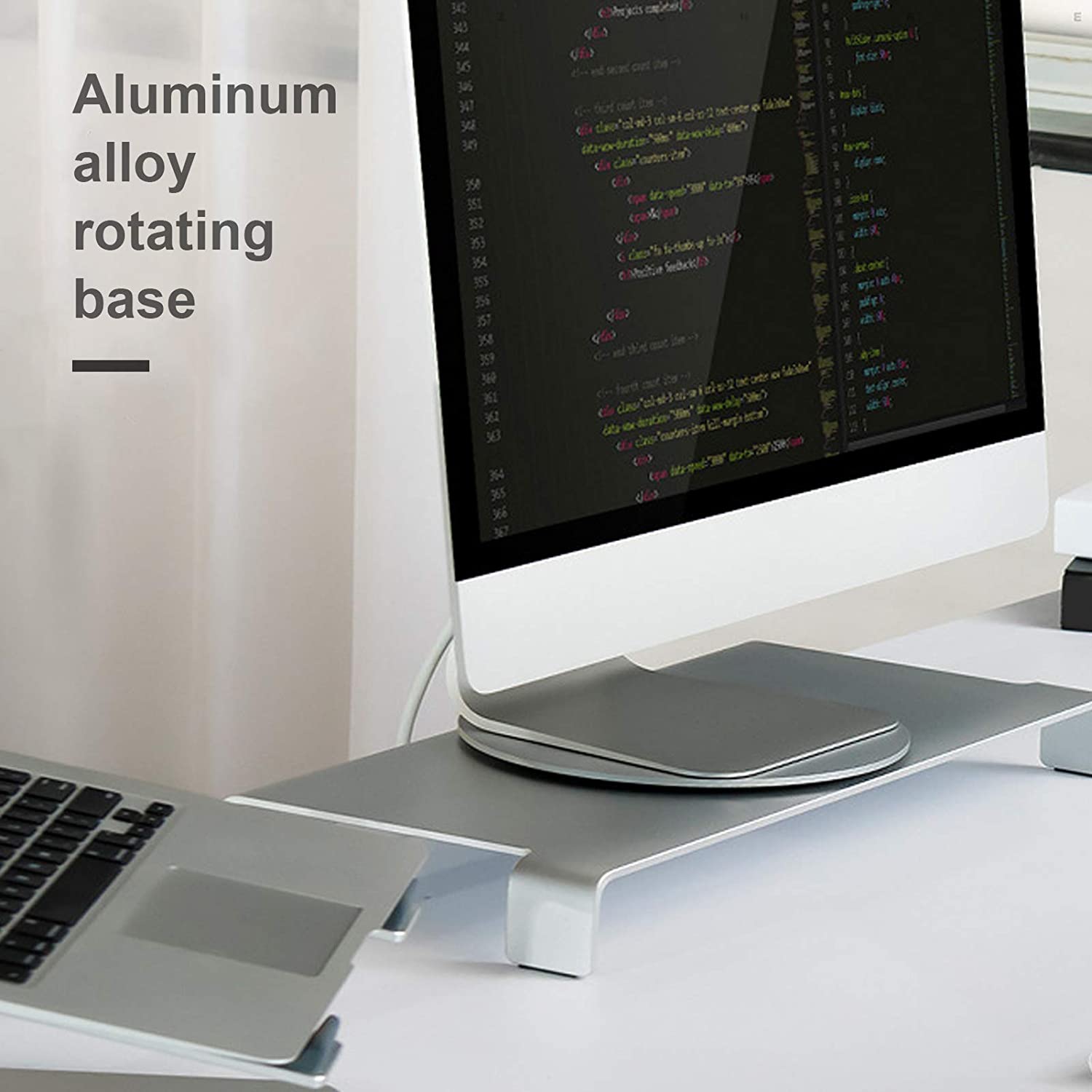 360° Rotation Monitor Swivel Base 