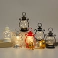 thumbnail image 2 of CSChome Handle Lantern Retro Style LED Hanging Lantern Soft-Powered Night Light Party Decoration, 2 of 7