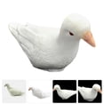 thumbnail image 3 of Trick Prop Performance Bird Prop Artificial Pigeon Rubber Dove Statue Landscape Dove, 3 of 3
