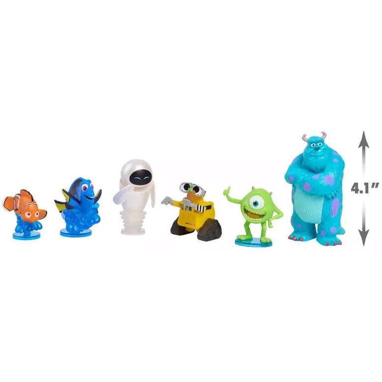 Disney / Pixar Sully, Mike Wazowski, Wall-E, Nemo & Dory 6-Piece