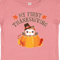 thumbnail image 4 of Inktastic My 1st Thanksgiving Cute Owl in Pumpkin Boys or Girls Baby T-Shirt, 4 of 5