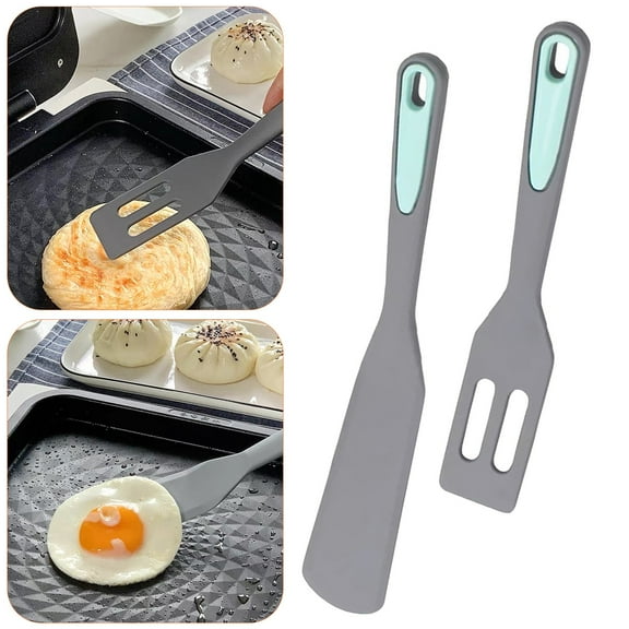 Tswift Non Stick Serve Turner, Silicone Small Serving Spatula, Mini Silicone Spatula Turner for Kitchen Use, Small Silicone Spatulas for Egg, Steak, Pancake