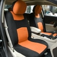 thumbnail image 3 of Funda universal para asiento de Coche Unique Bargains Negro Naranja, 3 of 8
