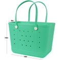 thumbnail image 5 of Bolso de Playa Grande Impermeable Verde de Goma Uwyriwooq, 5 of 5