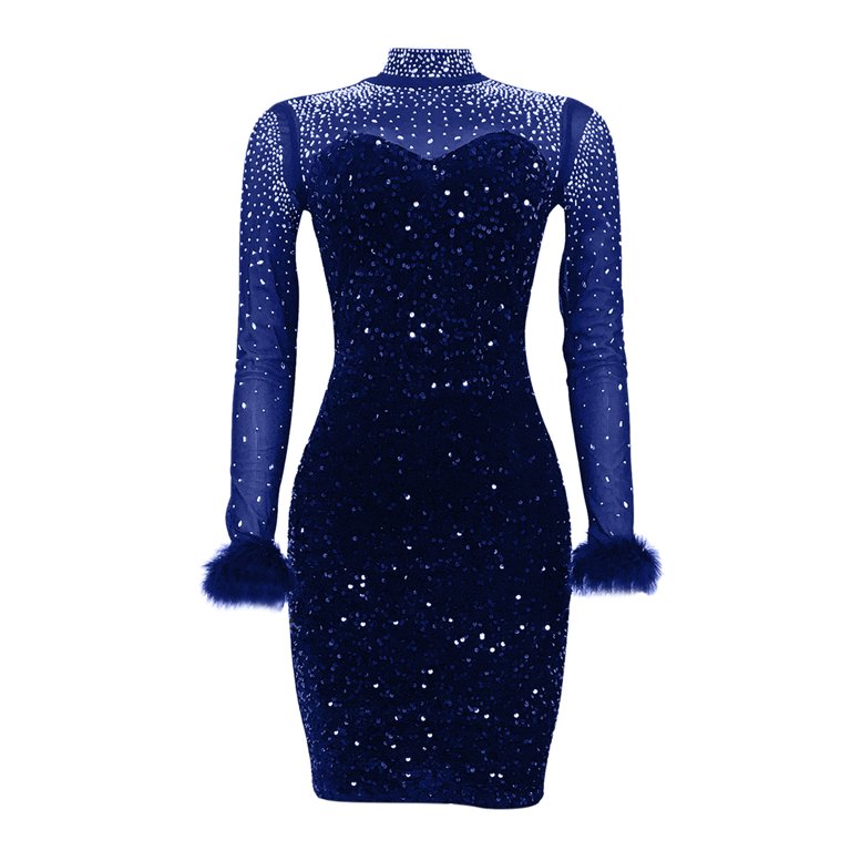 blue new years eve dress Sky Blue Strapless Lace Midi Prom Dress A line Short Party Dress JKL31   SELINADRESS