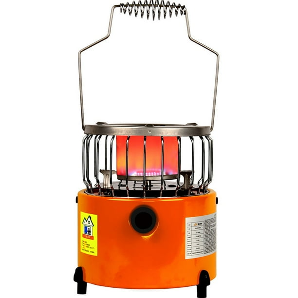 Ourlova Mini Ice Fishing Heater Outdoor Portable Stainless Steel Oven Gas Heater With Heating Cooking Functions 2000w