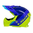 thumbnail image 2 of LS2 Gate Launch MX Offroad Helmet Gloss Blue/Hi-Viz MD, 2 of 5