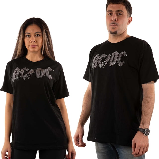 AC/DC - Camiseta Diamante para Adultos Unisex (Negro)