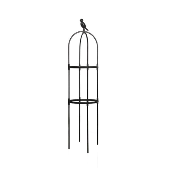 Climbing Vine Rack Plant Support Frame Home Plastic Coated Iron 120cm Outdoor Durable For Garden Balcony Rose Trellis