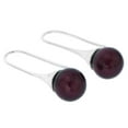 thumbnail image 2 of GlassOfVenice Murano Glass Drop Earrings - Purple, 2 of 4