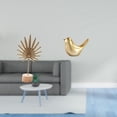thumbnail image 2 of Escultura De Pájaro De Hoja Dorada, Figura De Metal, Adorno Creativo Nórdico Abstracto Para Mesa De Hogar Moderna, Fiesta, Oficina, Repisa, Sala De Estar, Decoración De Inauguración De La, 2 of 8