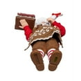 thumbnail image 6 of Kurt Adler Fabriché™ Chef Santa Decorating Gingerbread House Standing Christmas Figurine, 10.5", 6 of 6