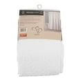 thumbnail image 2 of Cortina de Baño Home Trends 183 cm Tela Texturizada Blanco, 2 of 4