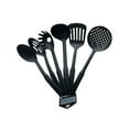 thumbnail image 3 of Juego de herramientas de nailon, resistente al calor y antiadherente, perfecto para hornear, cocinar, mezclar y servir, utensilios de cocina de 6 piezas con diseño de una sola pieza sin costuras,, 3 of 3