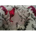 thumbnail image 5 of oneOone Cotton Silk Light Gray Fabric Rooster Cock Sewing Craft Projects Fabric Prints By Yard 42 Inch Wide-6E, 5 of 6