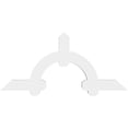 thumbnail image 2 of 48"W x 22"H x 2"D x 4"F, 11/12 Pitch, Ericson Architectural Grade PVC Gable Bracket, 2 of 8
