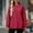Red_coat, variant on Plus Size Sweatshirts for Women Tunic Crew Neck Winter Long Sleeve Casual Pullover Tops