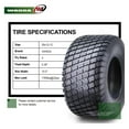 thumbnail image 3 of YOSITiuu 26X12-12 Lawn Mower Tractor Cart Turf Tire 4 Ply 26x12x12-13056, 3 of 5