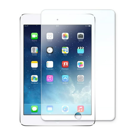 Insten Clear Tempered Glass Screen Protector 9H Hardness Anti-fingerprint For Apple iPad Mini 1 / 2 /