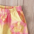 thumbnail image 5 of Odeerbi 4-12 Years Kids Girls Tie-Dye Pants Summer Casual Breathable Elastic Waist Trousers, 5 of 7