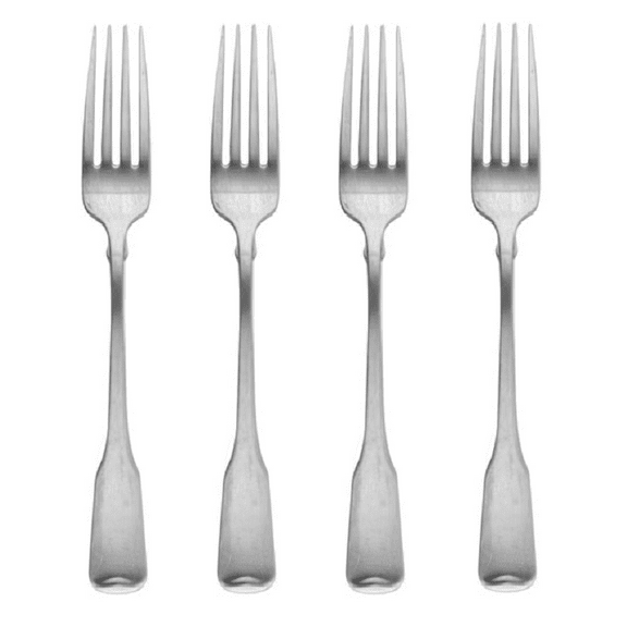 Oneida American Colonial 18/8 Stainless Steel Large Dinner Fork (Set of Four)