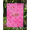 thumbnail image 3 of Carolines Treasures BB8189GF Flamingo Pink Polkadot Flag Garden Size  Small multicolor, 3 of 3