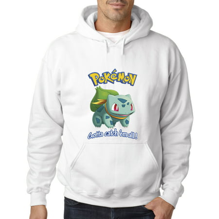 563 - Hoodie Pokemon Go Gotta Catch 'Em All Bulbasaur Sweatshirt
