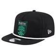 thumbnail image 3 of Men's New Era Black Austin FC The Golfer Kickoff Collection Adjustable Hat, 3 of 5