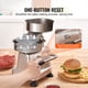 thumbnail image 5 of VEVOR Máquina para hacer hamburguesas comerciales, máquina para hacer hamburguesas de carne con 3 moldes convertibles (4/5/6 pulgadas), máquina prensadora de hamburguesas de acero inoxidable de, 5 of 9
