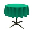 thumbnail image 1 of LA Linen TCpop51R-JadeP53 Nappe en Popeline de Polyester, Jade - 51 Po. Rond, 1 of 2