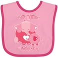 thumbnail image 3 of Inktastic It's My Mommy's 1st Mother's Day Boys or Girls Baby Bib, 3 of 4