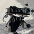 thumbnail image 4 of Conjunto de 2 piezas sin mangas para mujer, traje de baño Sexy con espalda descubierta y lazo, ropa de calle para Club, primavera y verano, 2024, 4 of 5