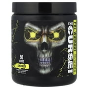 JNX Sports® The Curse Pre Workout Powder Lemon Rush Pre Workout Mix for Energy and Focus, 50 Serves