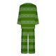 thumbnail image 5 of Puntoco Conjunto de pijama capris de manga larga con cuello redondo y estampado de dos piezas para mujer Puntoco Puntoco-8140, 5 of 5