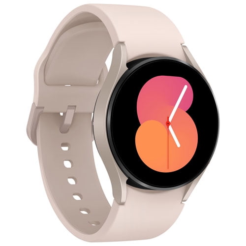 Open Box Samsung Galaxy Watch5 Gps Lte Sm R905f 40mm Smartwatch With Heart Rate Monitor Pink