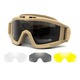thumbnail image 1 of Goggles Motocross De Táctica Ajustable 3 Micas, 1 of 3