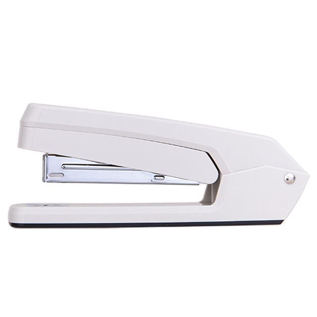 Grapadora oscilante, grapadora fácil blanca, pistas de agujas de costura giratorias, grapadora portátil de contorno limpio para oficina
