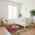 thumbnail image 7 of Addison Rugs Mayfield Premium Machine Washable Transitional Tribal Paprika Rectangle Rug, 10' x 14', 7 of 7
